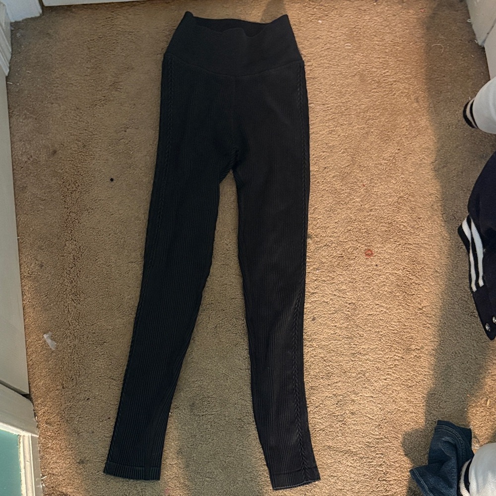 Black High-Waisted Leggings